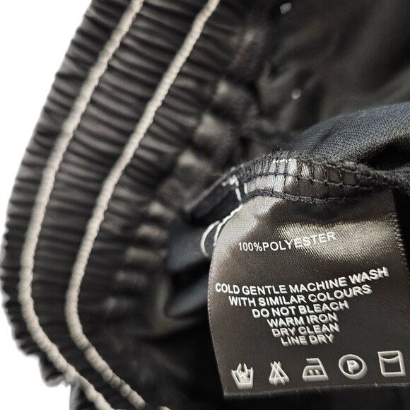 Maniere De Voir Womens Coated , Bungee Joggers, Black, Contrast Stitch, UK8/US 4 - Picture 11 of 11